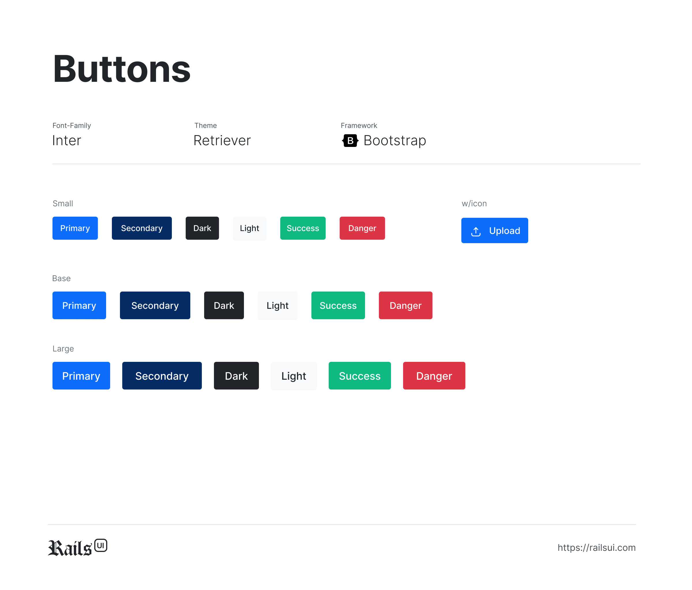 Rails UI Retriever theme buttons